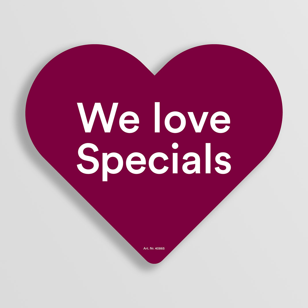 	Schaufensteraufkleber  - Specials 2022