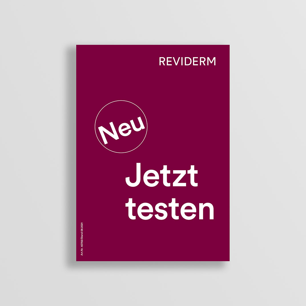 	Inlay Acrylaufsteller A6 - Teste mich