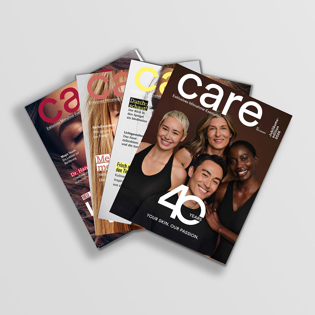 REVIDERM B2C Kundenmagazin CARE - Staffel 2 bis 100 Stk.