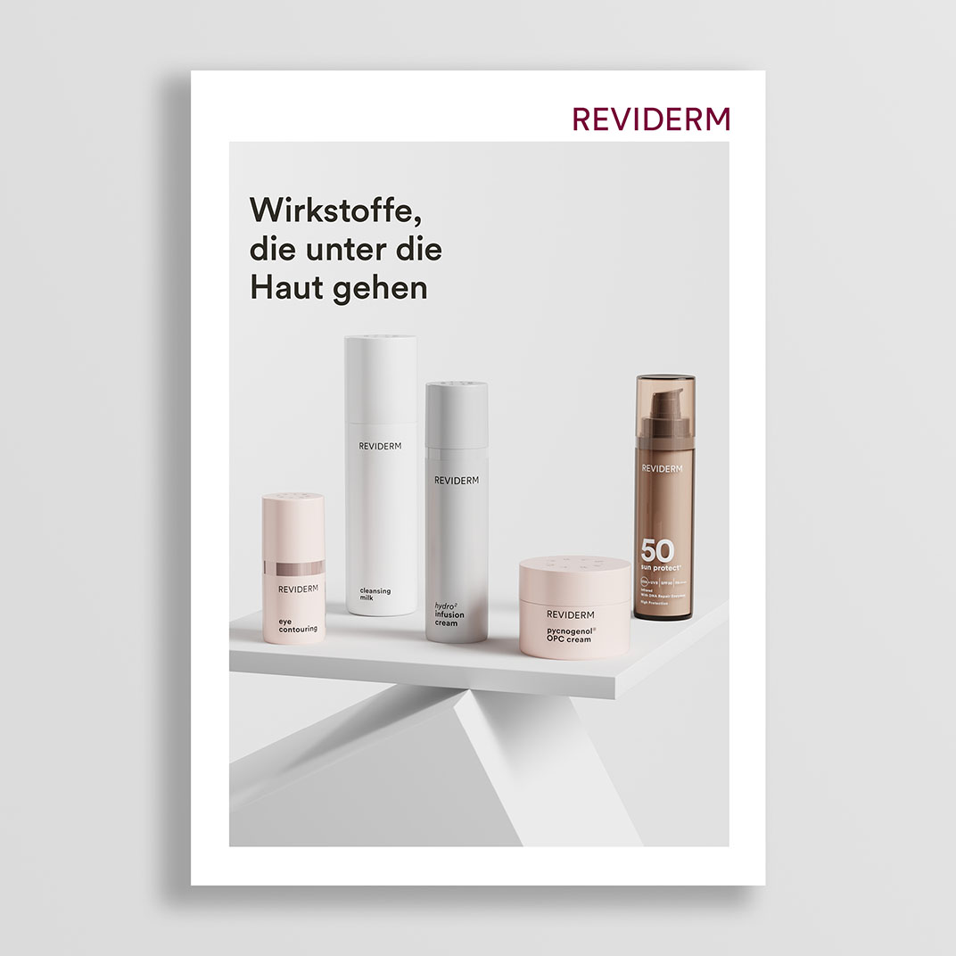 B2C Broschüre A5 - Skincare